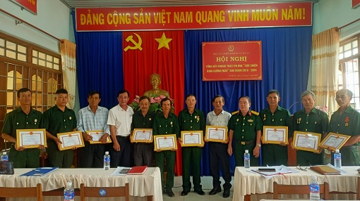 Hội Cựu chiến binh xã Cư Mlan tổng kết phong trào thi đua “Cựu chiến binh gương mẫu” giai đoạn 2019 – 2024